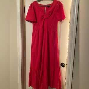 KENSIE Embroidered Maxi